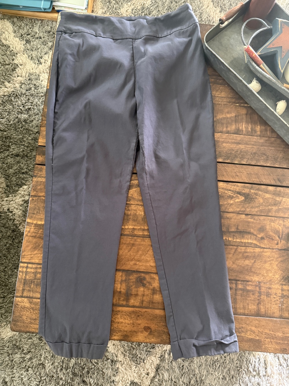 Tribal Women's Chinos in Charcoal